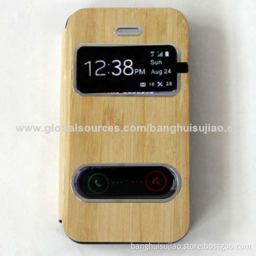 Wooden Case for iPhone, Ultra-slim and Lightweight